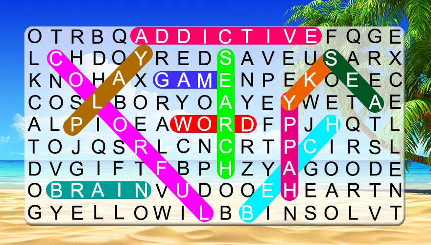 Word Search : Find Hidden Word ภาพหน้าจอ 0