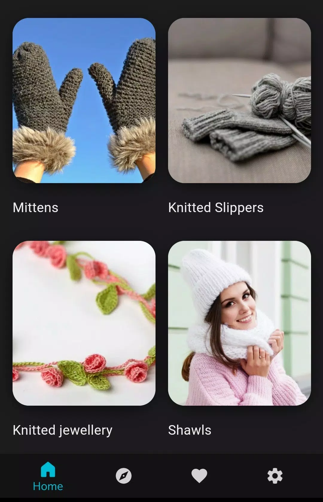 Learn Knitting and Crocheting Ekran Görüntüsü 1