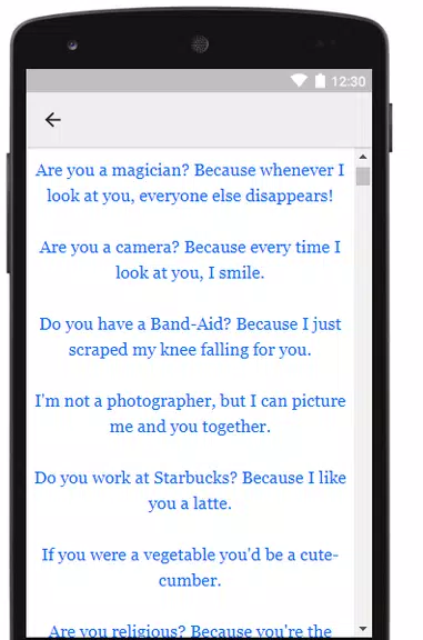 FUNNY PICKUP LINES スクリーンショット 2