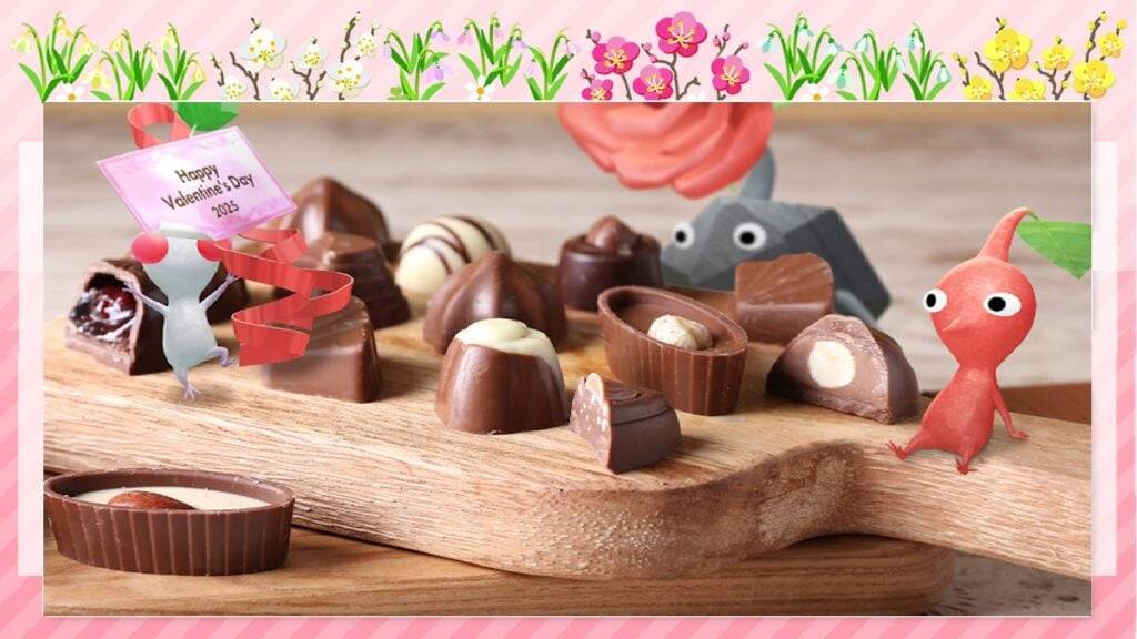 Evento dos namorados de Pikmin Bloom: temporada de amor e chocolate