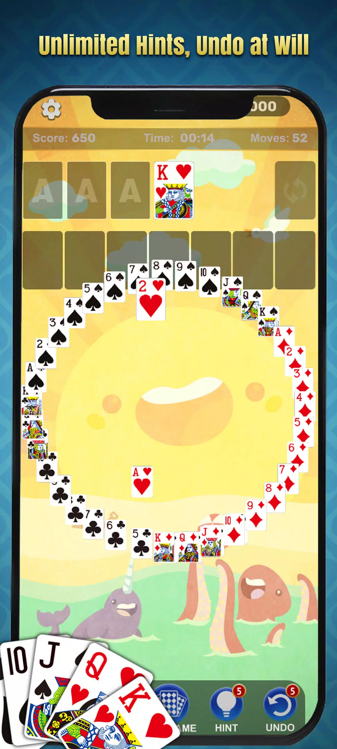 Solitaire Go: Klondike Captura de tela 2