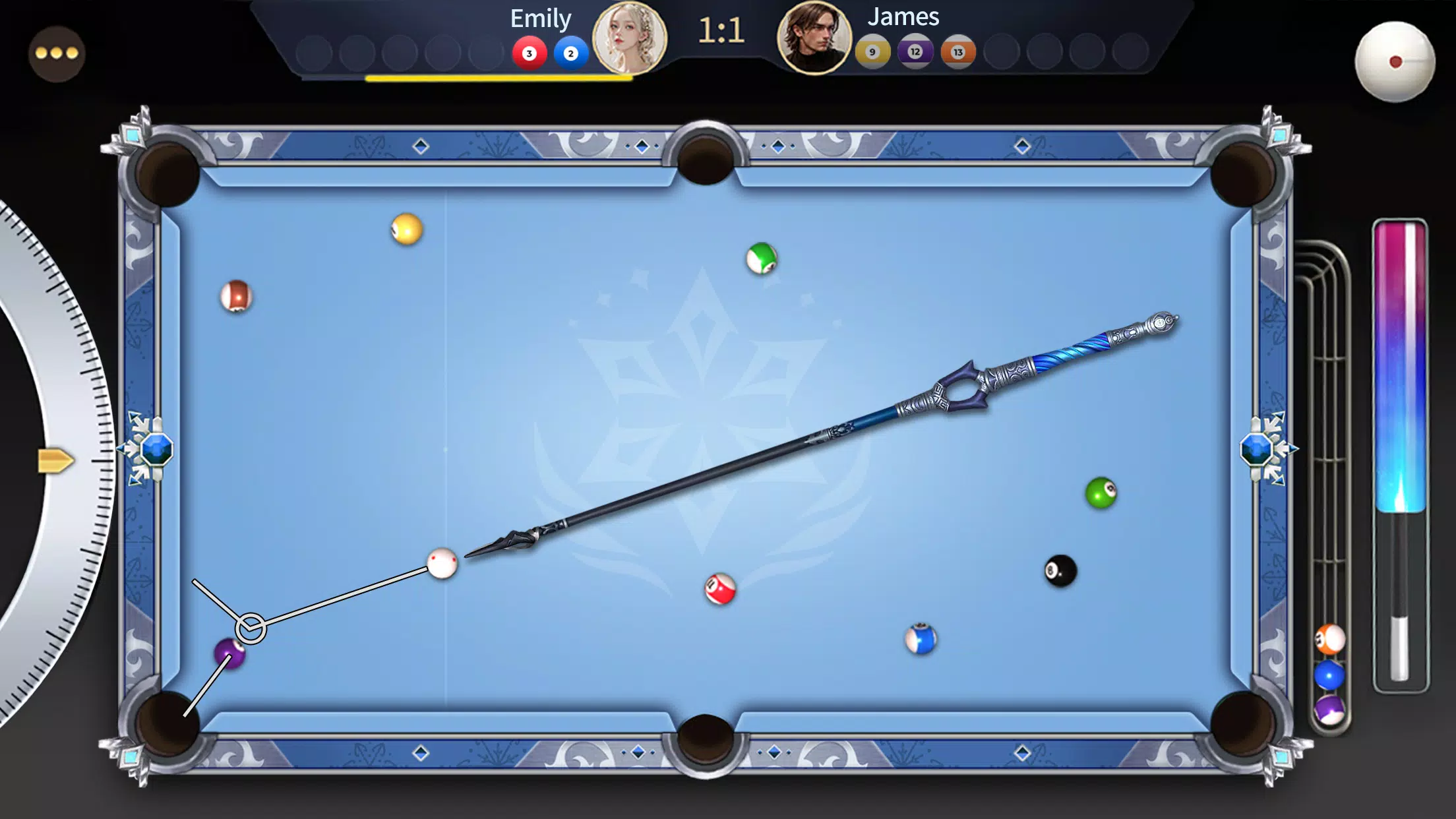 Schermata Billiards 8-Ball Pool Master 8 2