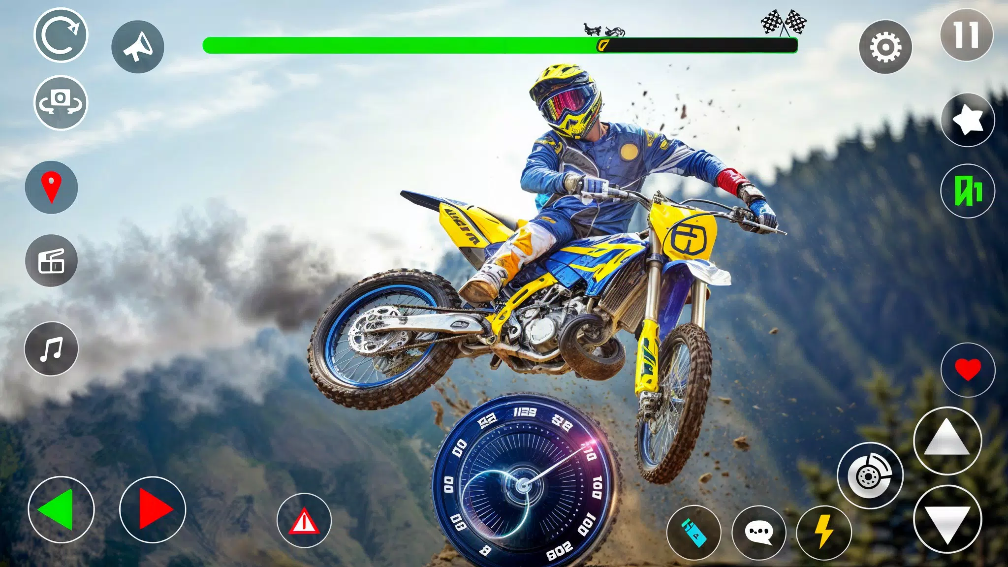 Motocross Dirt Bike Racing 3D स्क्रीनशॉट 2