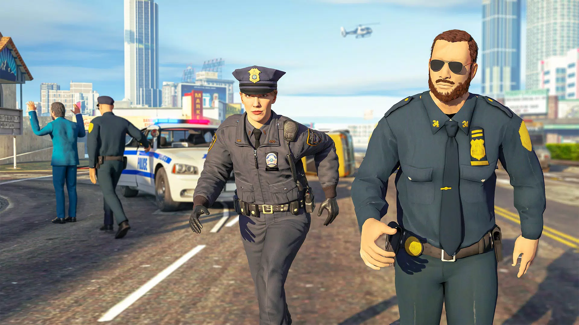 Police Simulator Job Cop Game Schermafbeelding 1