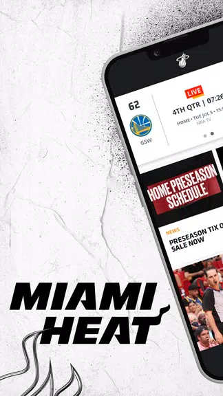 Miami HEAT Mobile स्क्रीनशॉट 0