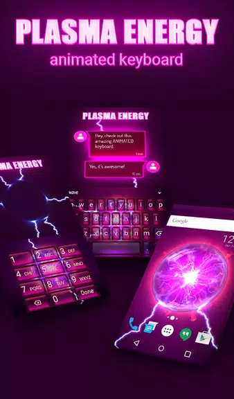 Plasma Keyboard & Wallpaper Captura de tela 0
