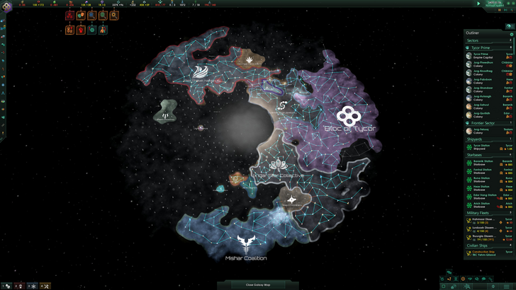 4X Game UI Standards