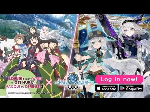 Bofuri x Toram Online crossover artwork