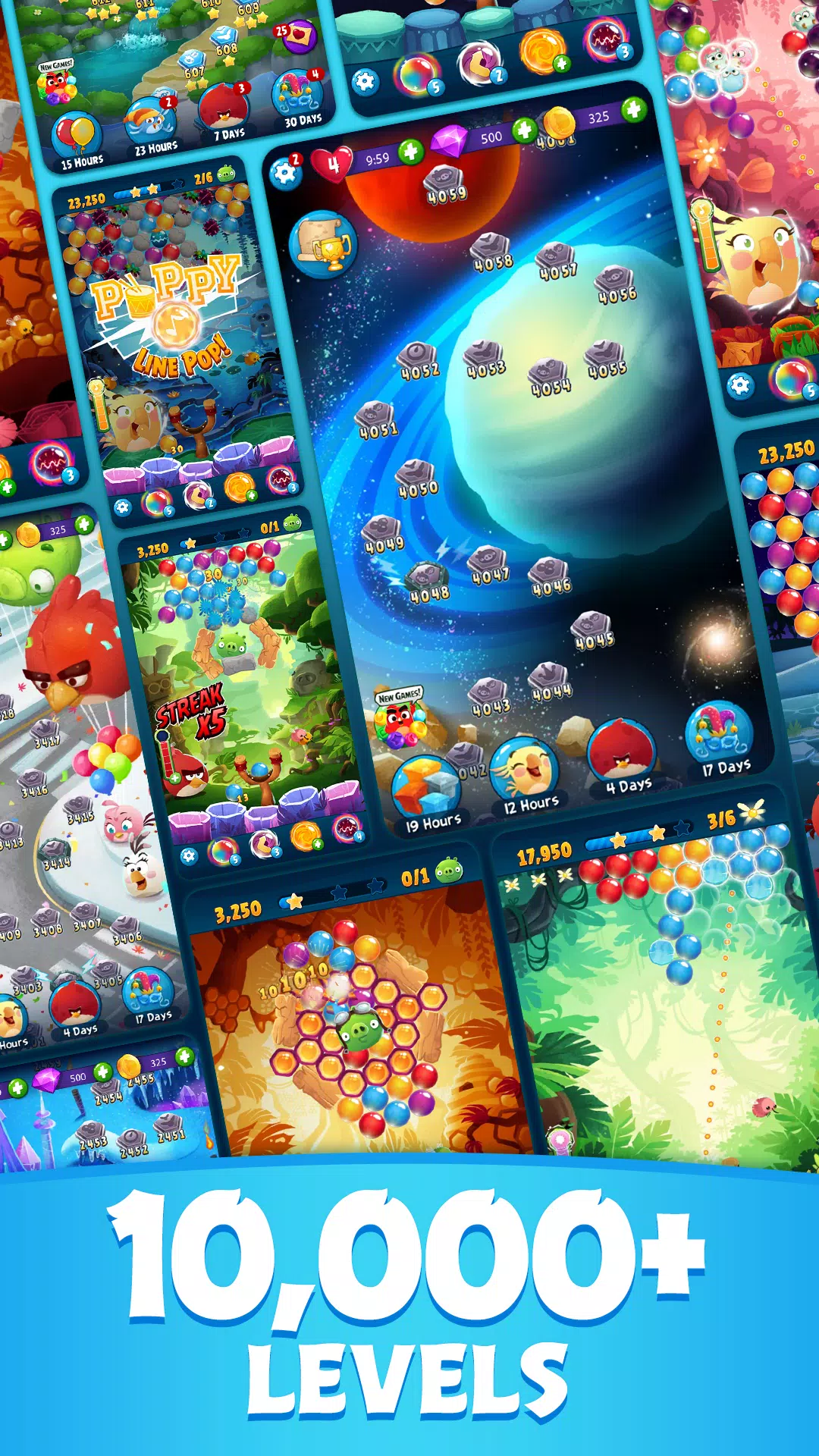 Angry Birds POP Bubble Shooter Capture d'écran 1