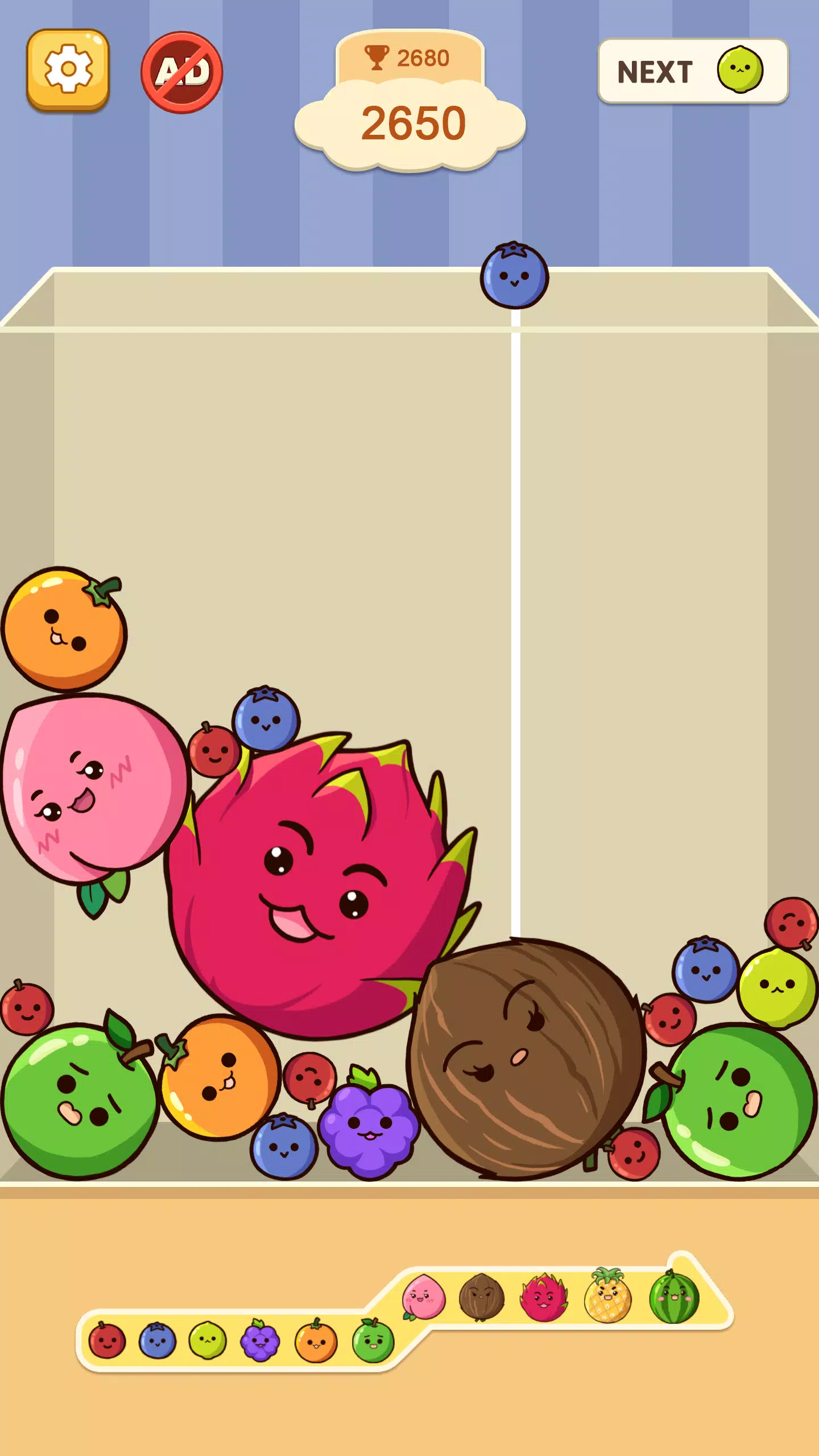 Fruit Merge: Juicy Drop Game Capture d'écran 2