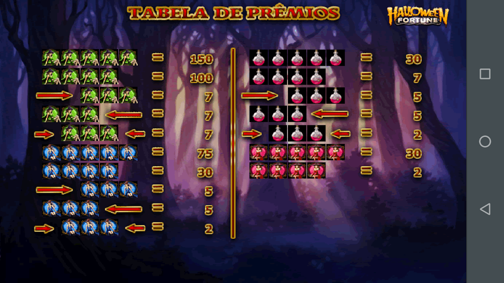 Schermata Halloween Fortune Caça Níquel 3