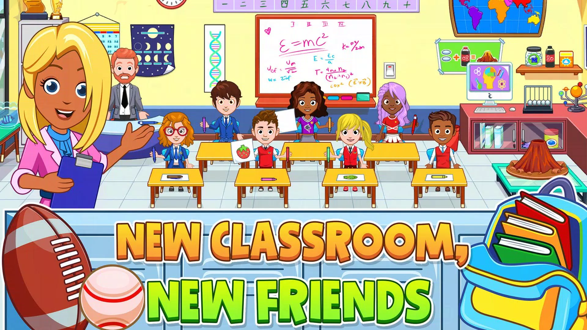 My City : High School スクリーンショット 1