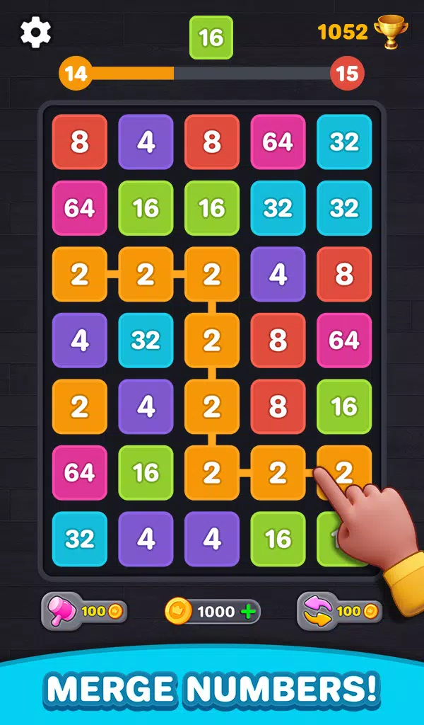 2048 Number Puzzle: Merge Game Captura de pantalla 0