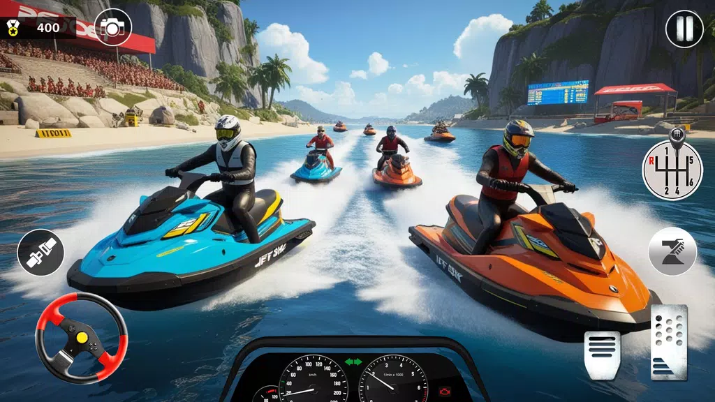 Super Jet Ski 3D Offline Game Capture d'écran 2