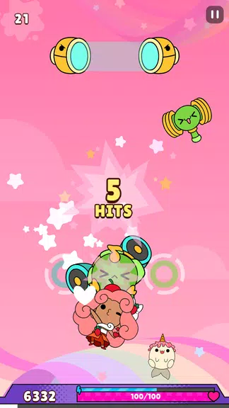 Sweet Sins 2 Rhythm Music Game স্ক্রিনশট 1
