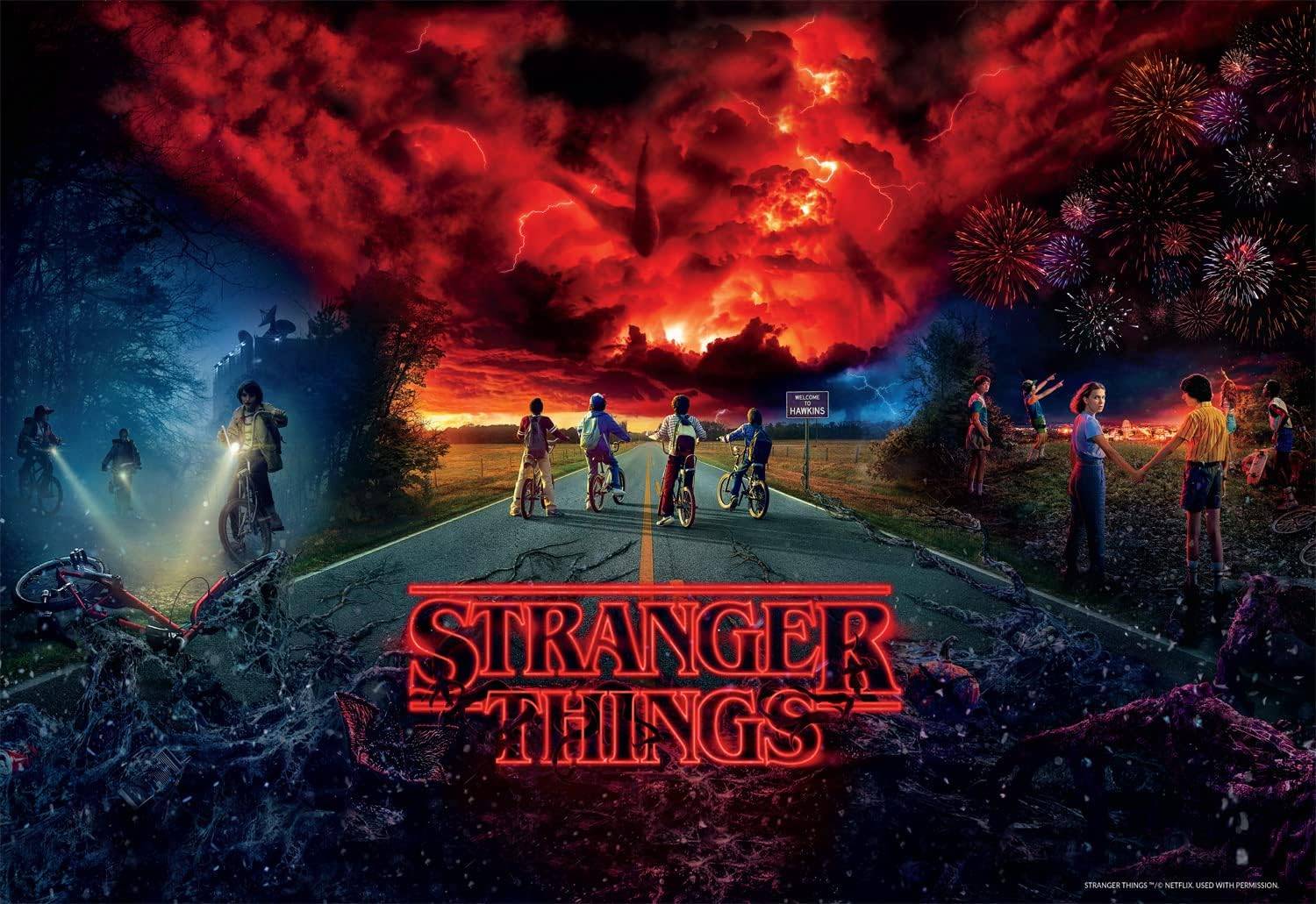 Buffalo Games Stranger Things Trilogy 2.000 Stück Puzzle