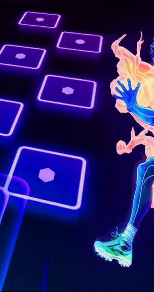 Blue Lock: Tiles Hop EDM 스크린샷 1