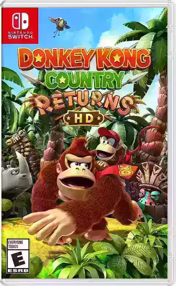 Donkey Kong Country Returns HD Cover