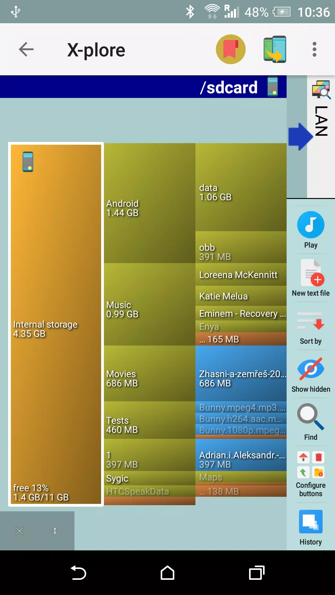 X-plore File Manager Capture d'écran 3