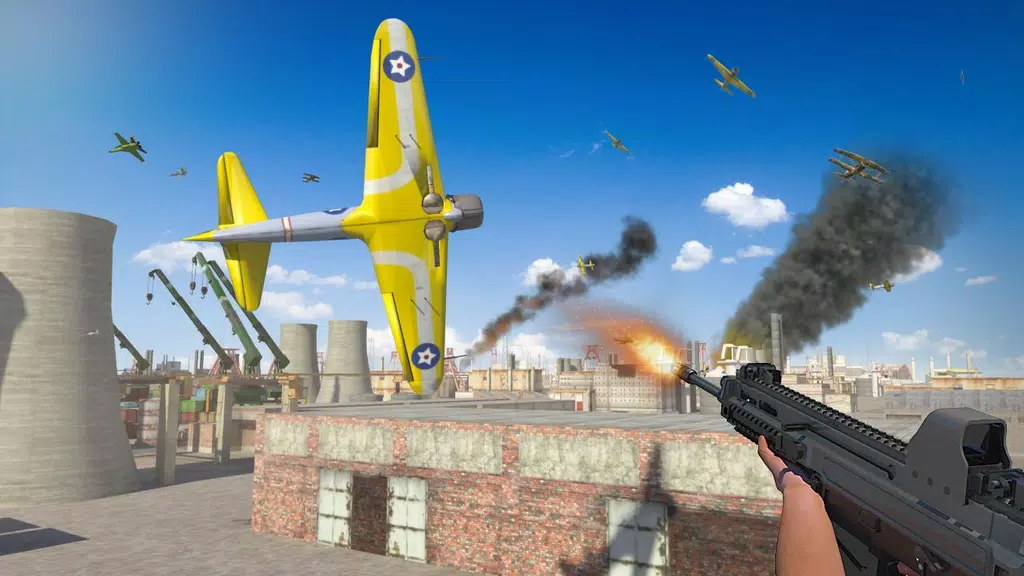 Airplane Shooter 3D Captura de pantalla 0