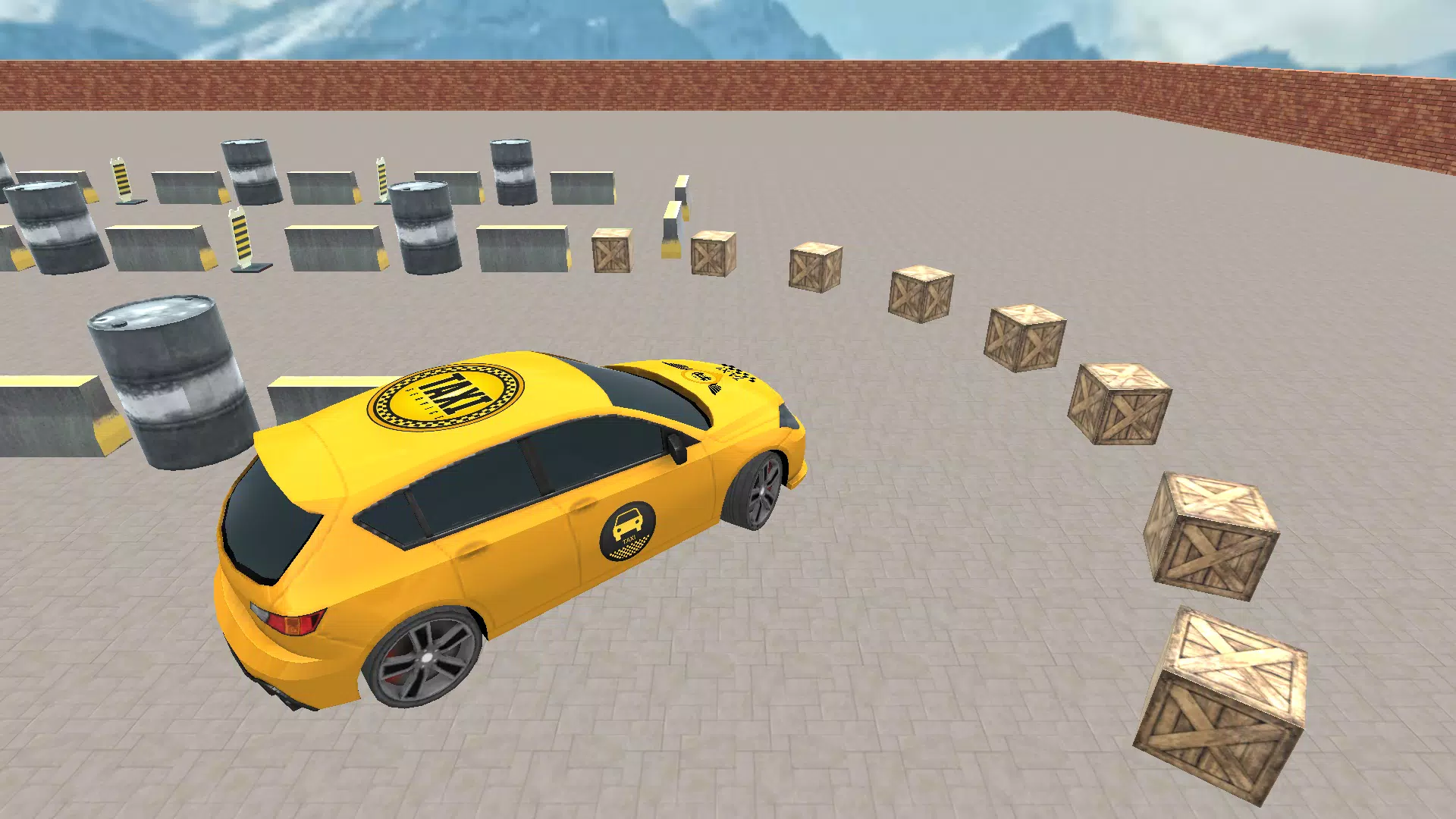 Taxi Parking Game 3D 2024 Captura de pantalla 2