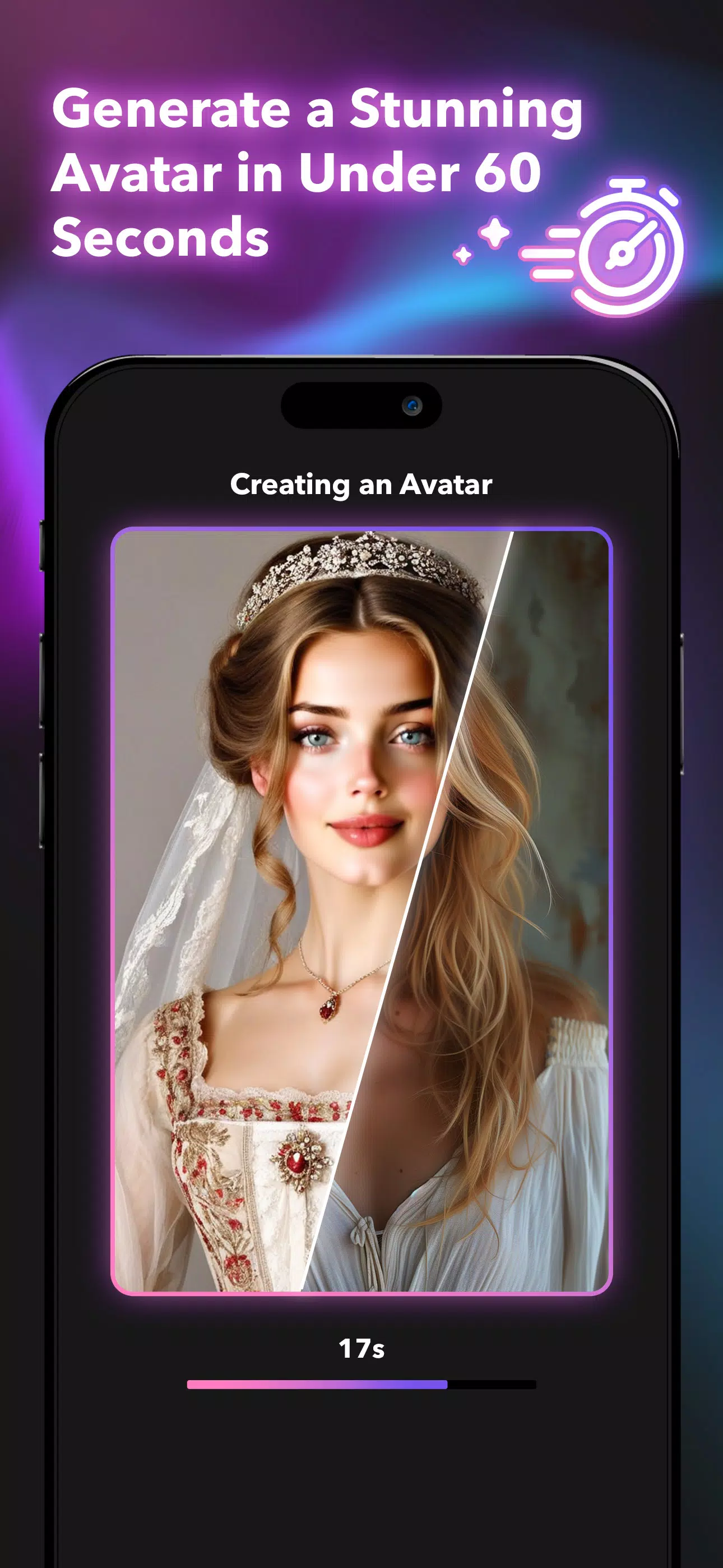 Aurora: AI Portrait Generator Ekran Görüntüsü 0