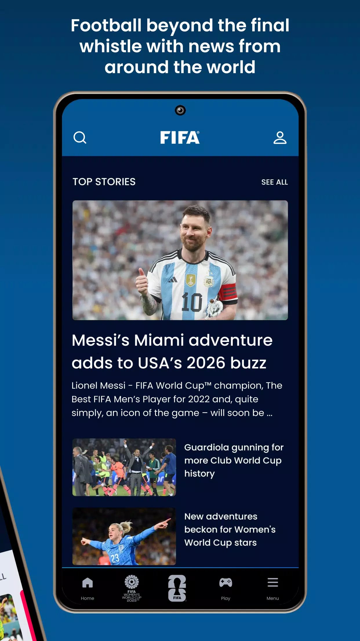 FIFA l’application officielle Capture d'écran 1