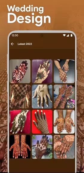 Latest Mehndi Design For Girls Capture d'écran 1