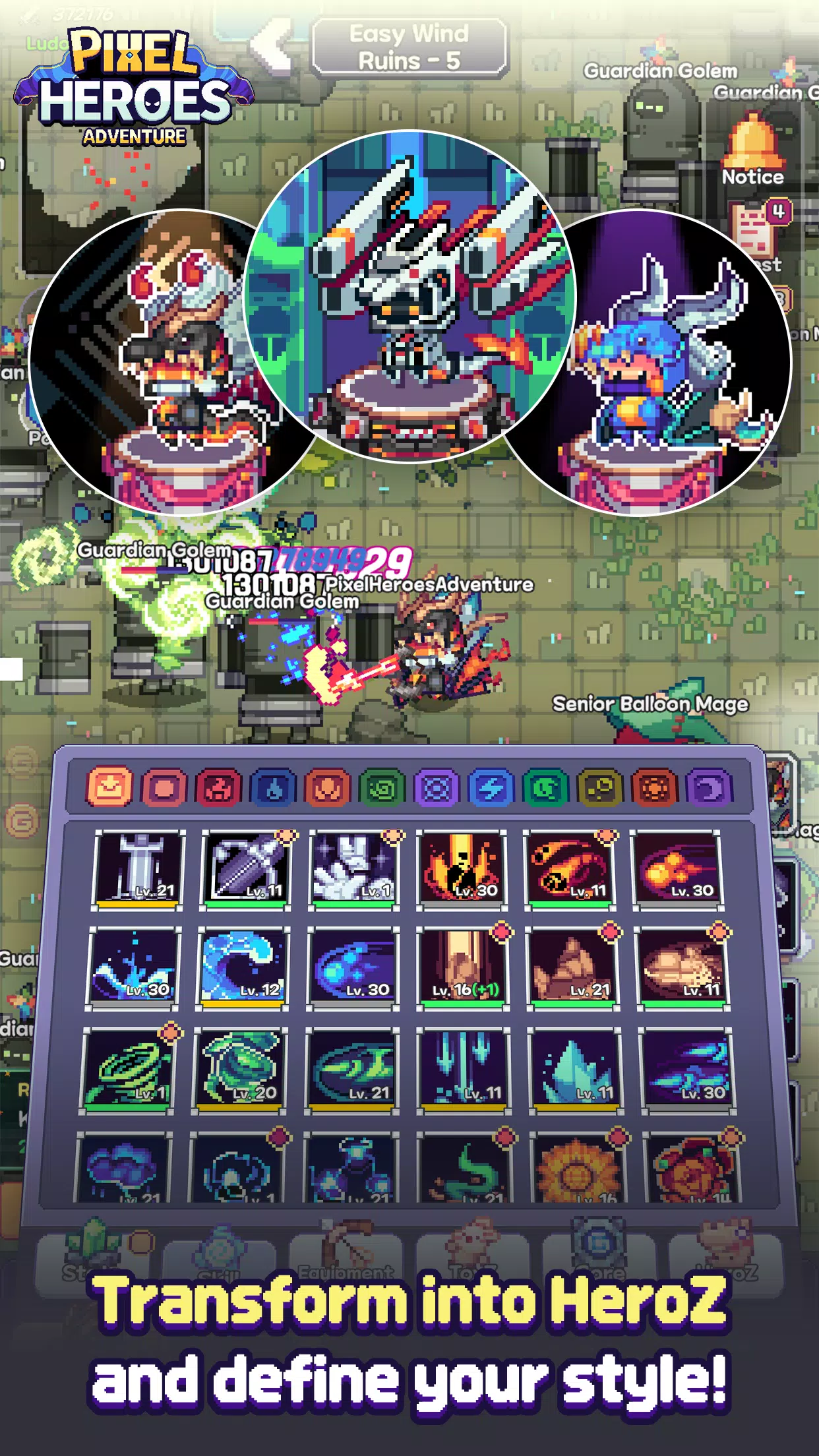 Pixel Heroes Adventure 스크린샷 2