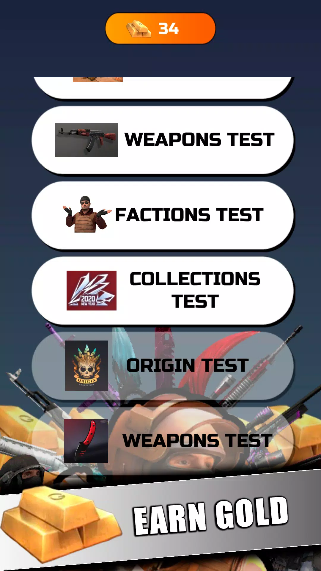 STANDOFF 2 - Mega Quiz應用截圖第2張