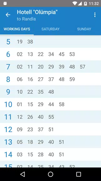 Tallinn Transport - timetables Zrzut ekranu 2