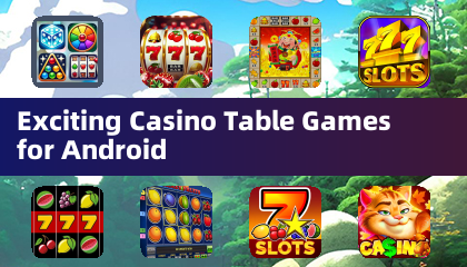 Spannende casinotafelgames voor Android