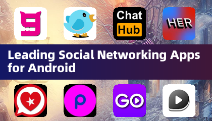 Toonaangevende sociale netwerk -apps voor Android