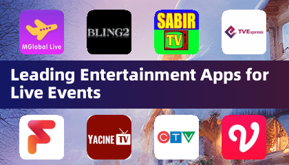 Le principali app di intrattenimento per eventi dal vivo