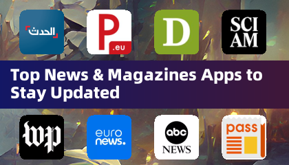 Top News & Magazines Apps to Stay Updated