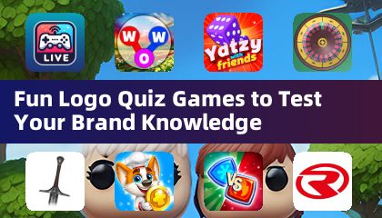 Unterhaltsame Logo-Quiz-Spiele, um Ihr Markenwissen zu testen