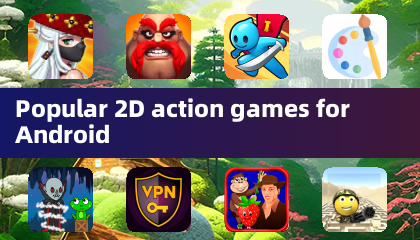Beliebte 2D-Aktions-Spiele für Android