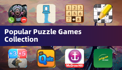 Beliebte Puzzlespiele-Sammlung