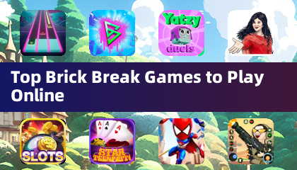 Beste Brick-Break-Spiele zum Online-Spielen