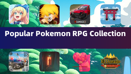 Популярная коллекция игр Pokemon RPG